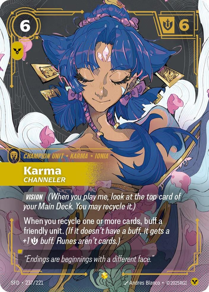 Karma - Channeler (Overnumbered) (237/221) (SFD)