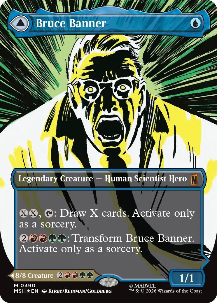 Bruce Banner (Borderless) (390) (MSH)