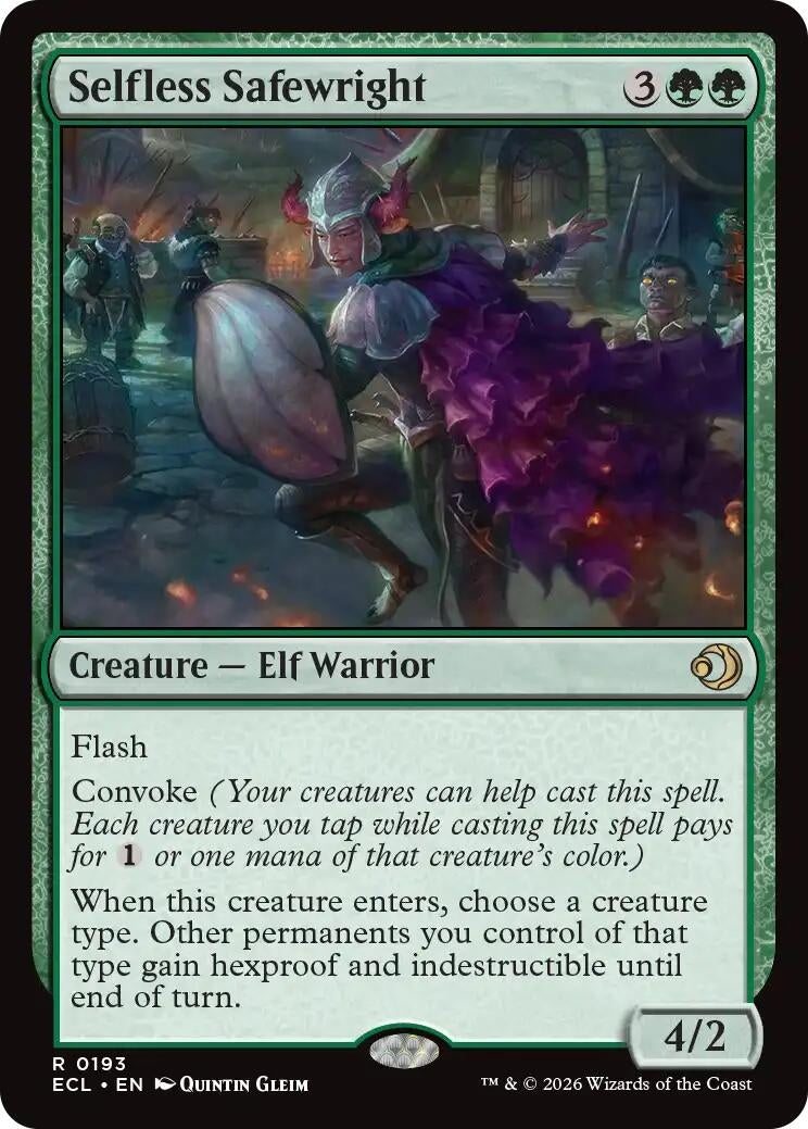 Selfless Safewright (193) (ECL)