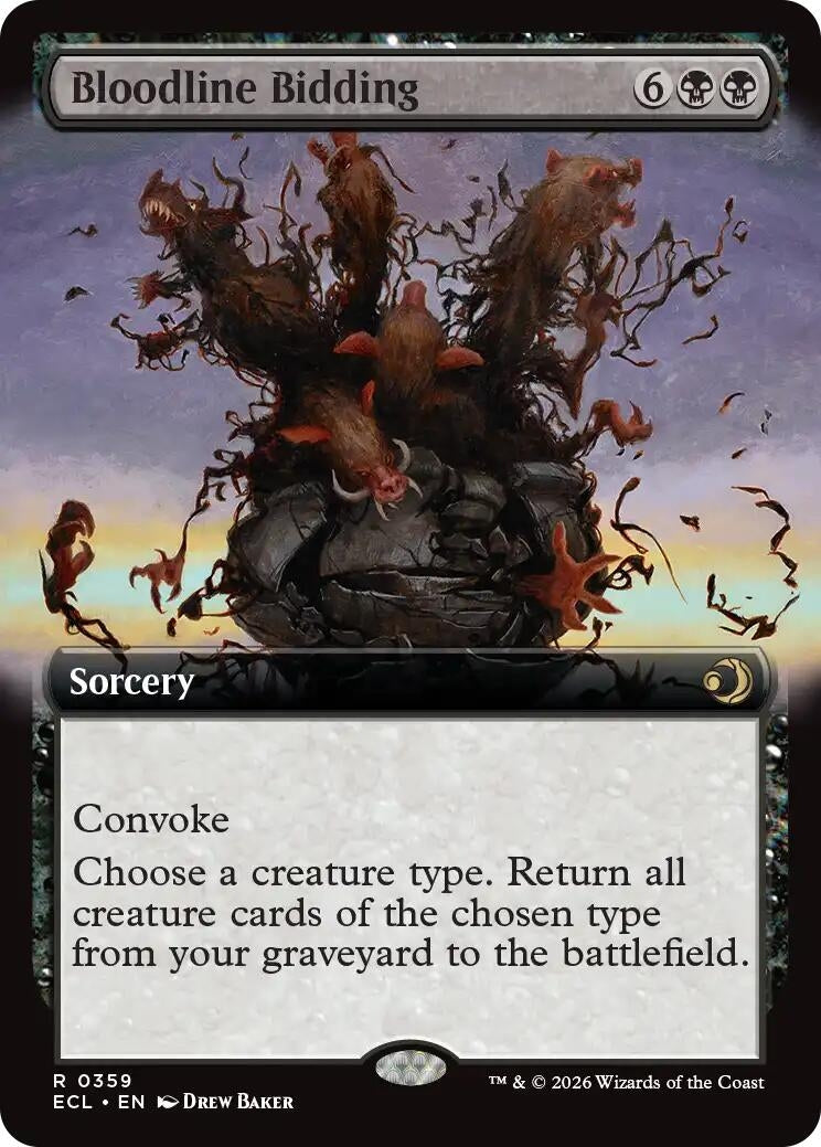 Bloodline Bidding (Extended Art) (359) (ECL)