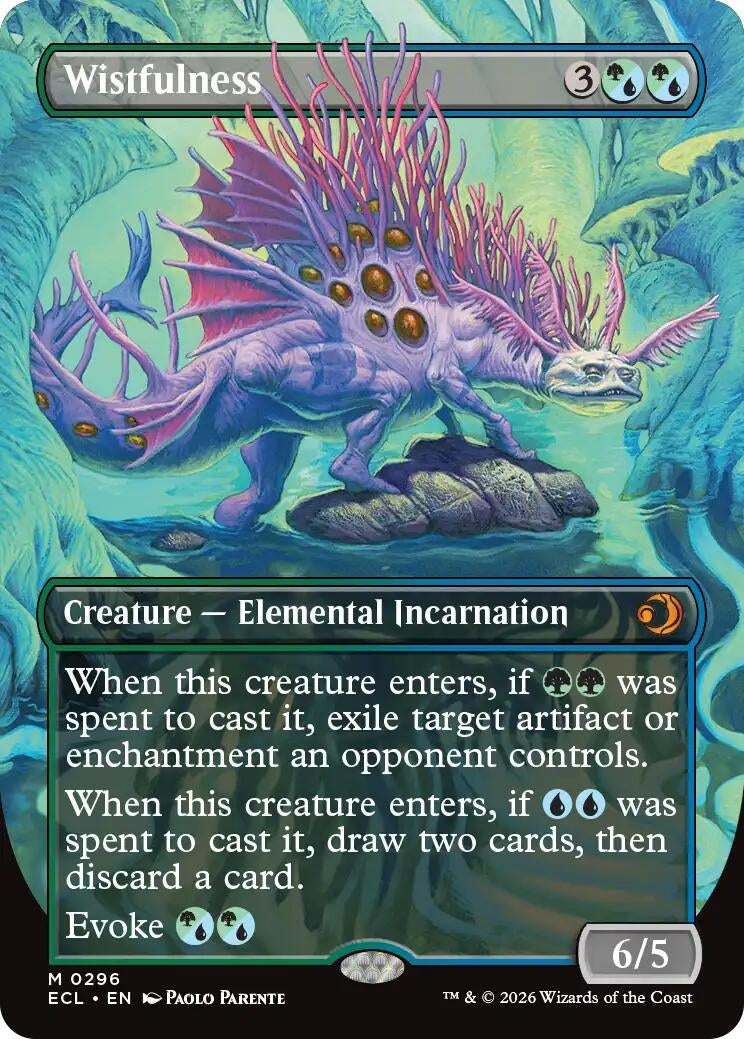 Wistfulness Foil (Borderless) (296) (ECL)