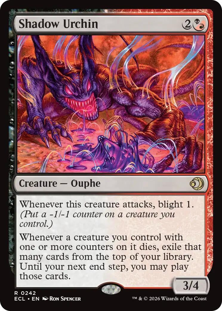 Shadow Urchin (242) (ECL)