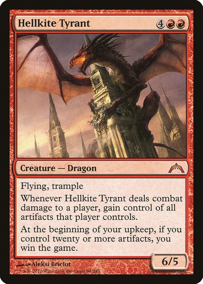Hellkite Tyrant (94) (GTC)
