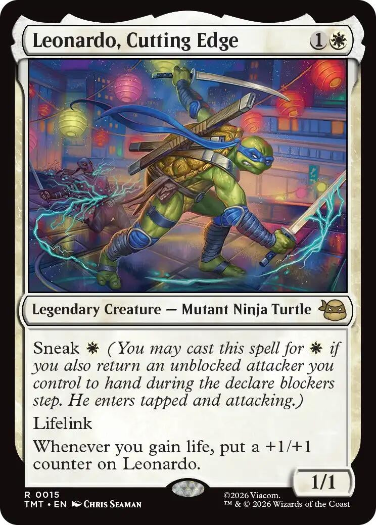 Leonardo, Cutting Edge (15) (TMT)
