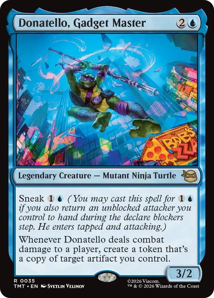 Donatello, Gadget Master (35) (TMT)