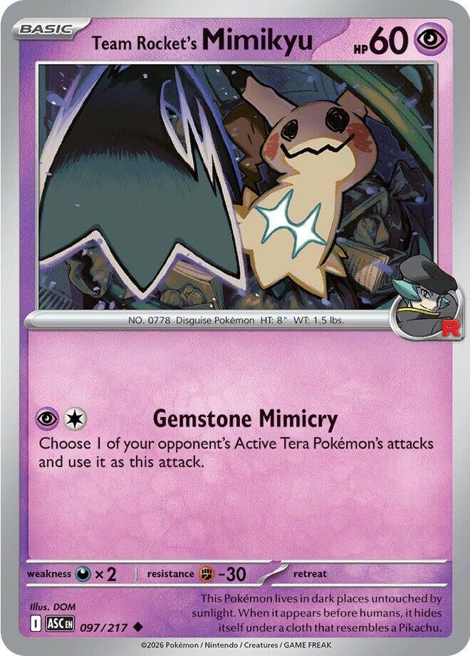 Team Rocket's Mimikyu (097/217) (ASC)