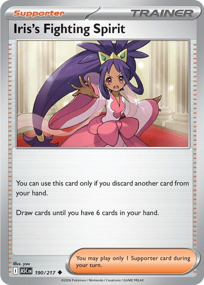 Iris's Fighting Spirit (190/217) (ASC)