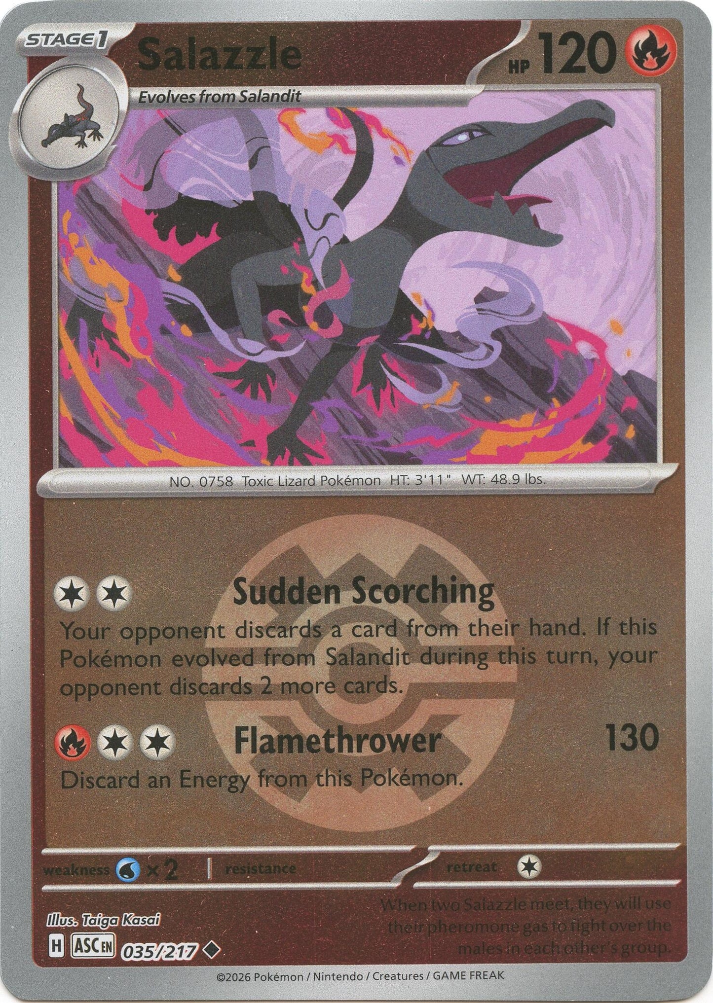 Salazzle - 035/217 (Quick Ball) (035/217) (ASC)