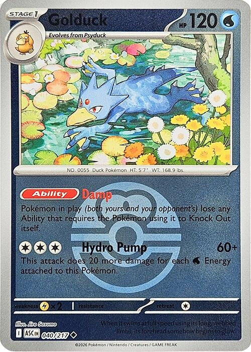 Golduck (Love Ball) (040/217) (ASC)