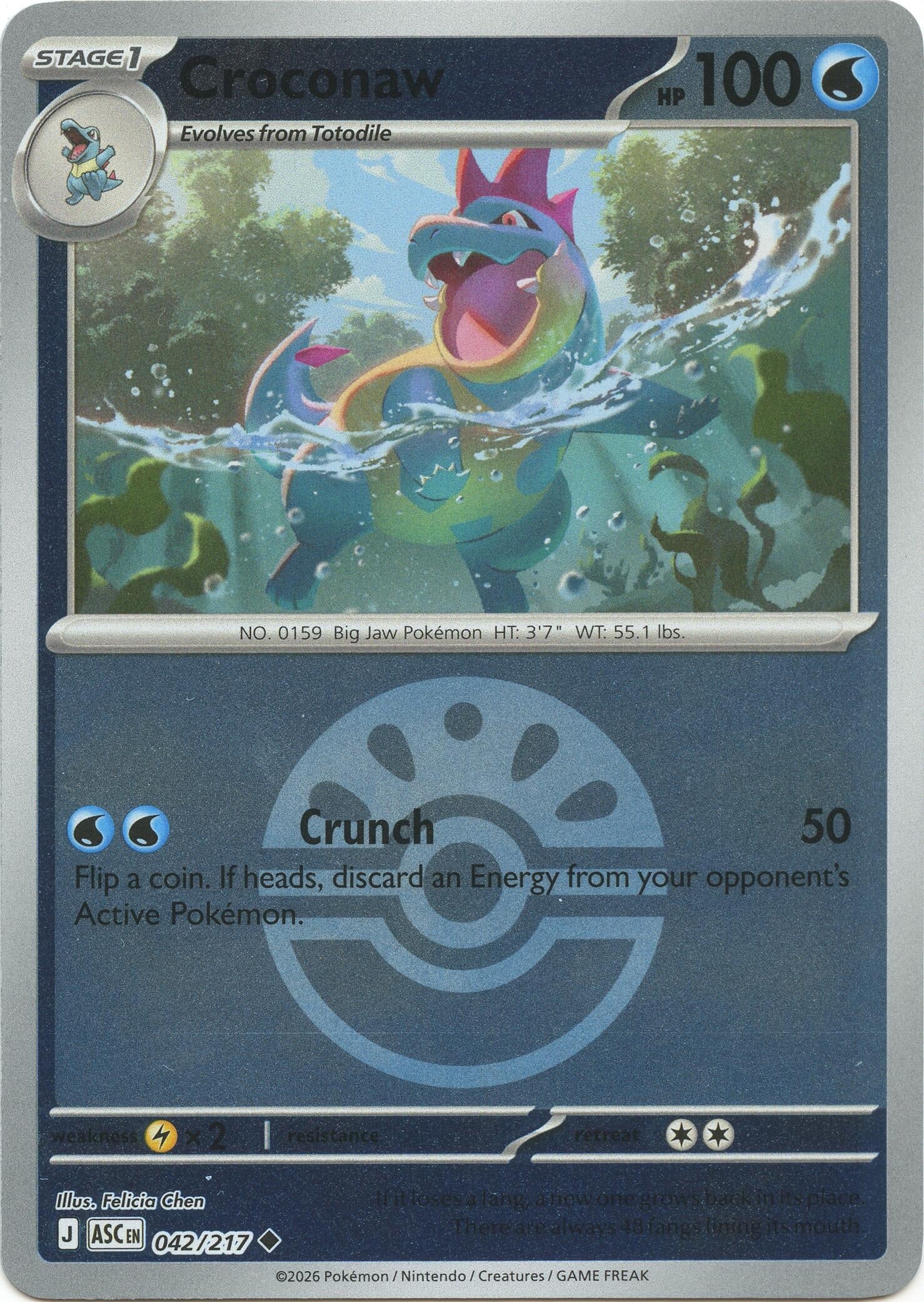 Croconaw (Friend Ball) (042/217) (ASC) – Card Dynasty