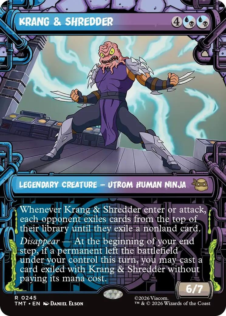 Krang & Shredder (Showcase) (245) (TMT)
