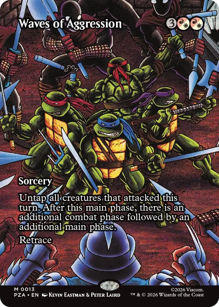 Waves of Aggression (Borderless) (13) (PZA)