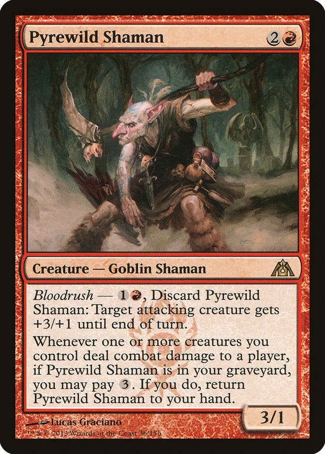 Pyrewild Shaman (36) (DGM)