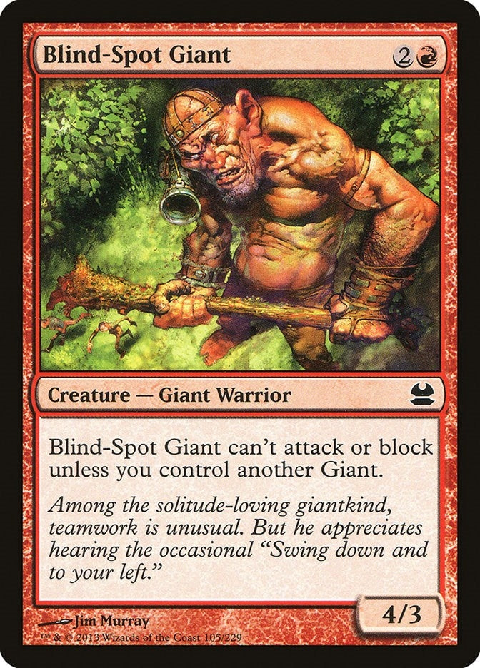 Blind-Spot Giant (105) (MMA)