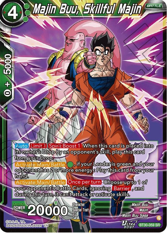 Majin Buu, Skillful Majin (BT30-059) (BT30)