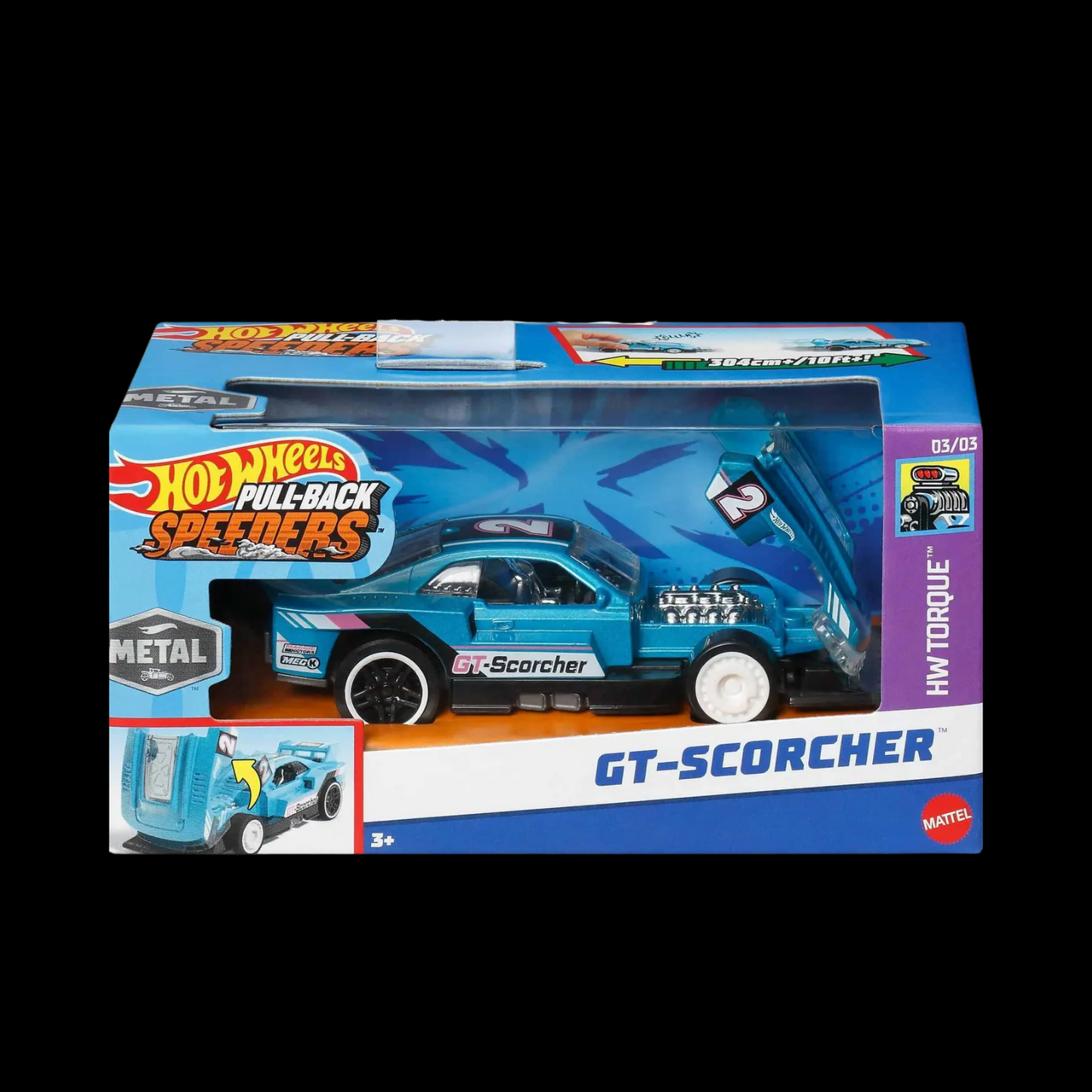 Hot Wheels Pull-Back Speeders -Choose Your Car- 1:43