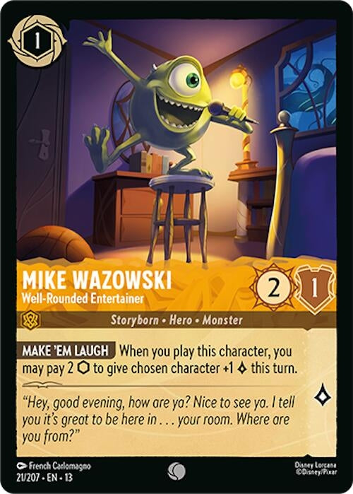 Mike Wazowski - Well-Rounded Entertainer (21/207) (13)