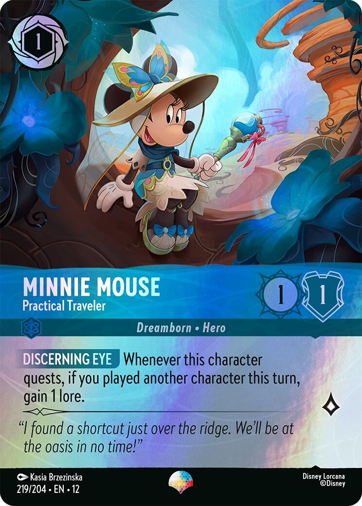 Minnie Mouse - Practical Traveler (Epic) (219/204) (12)