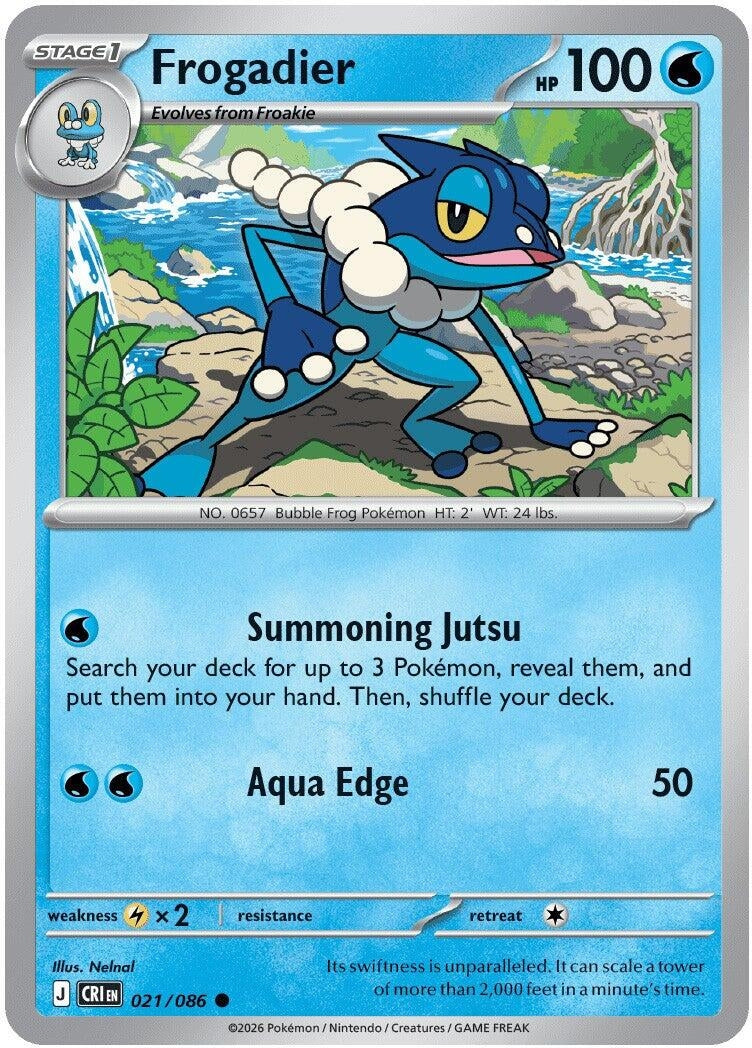 Frogadier (021/086) (CRI)