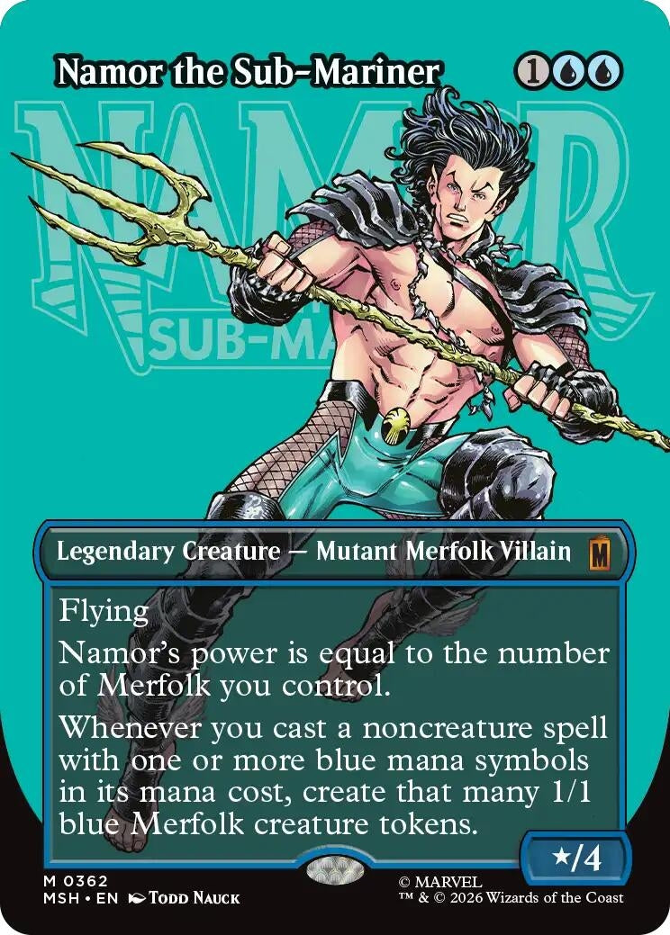 Namor the Sub-Mariner (Borderless) (0362) (362) (MSH)