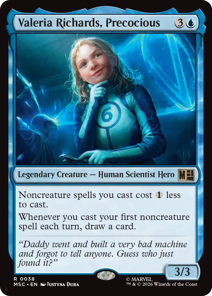 Valeria Richards, Precocious (38) (MSC)