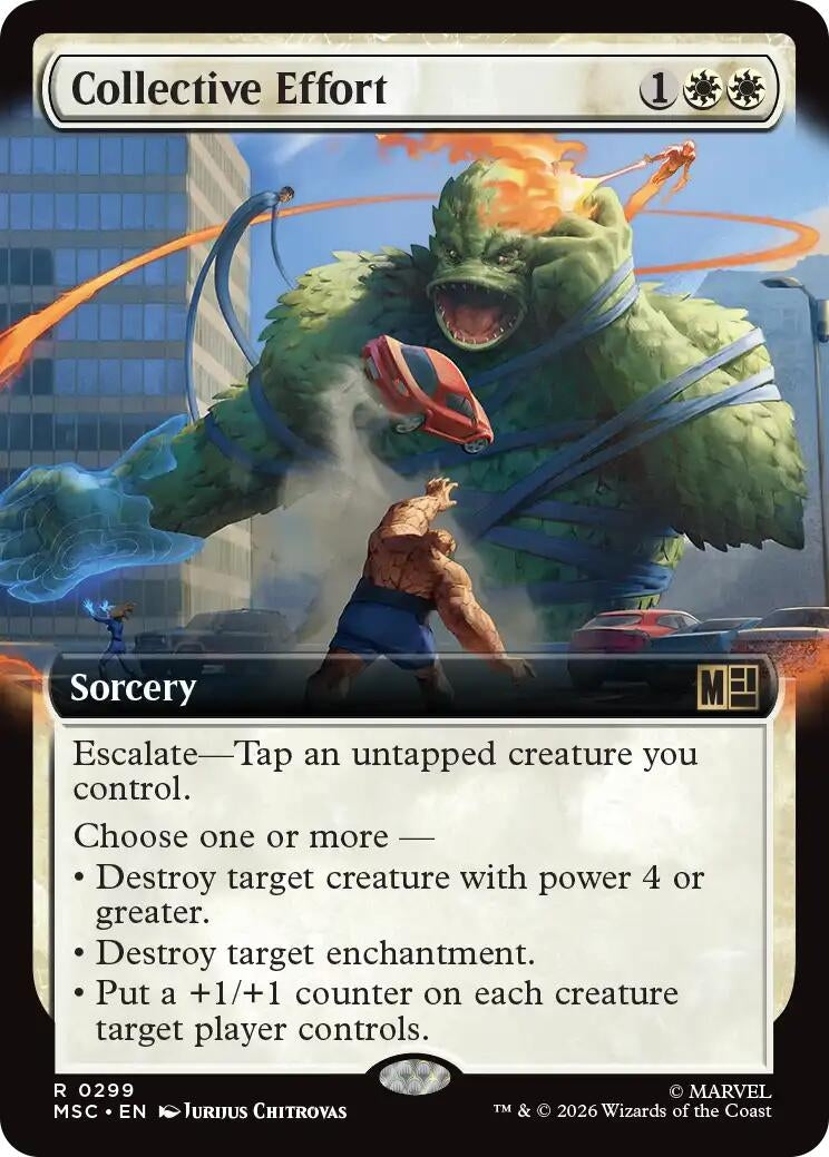 Collective Effort (Extended Art) (299) (MSC)