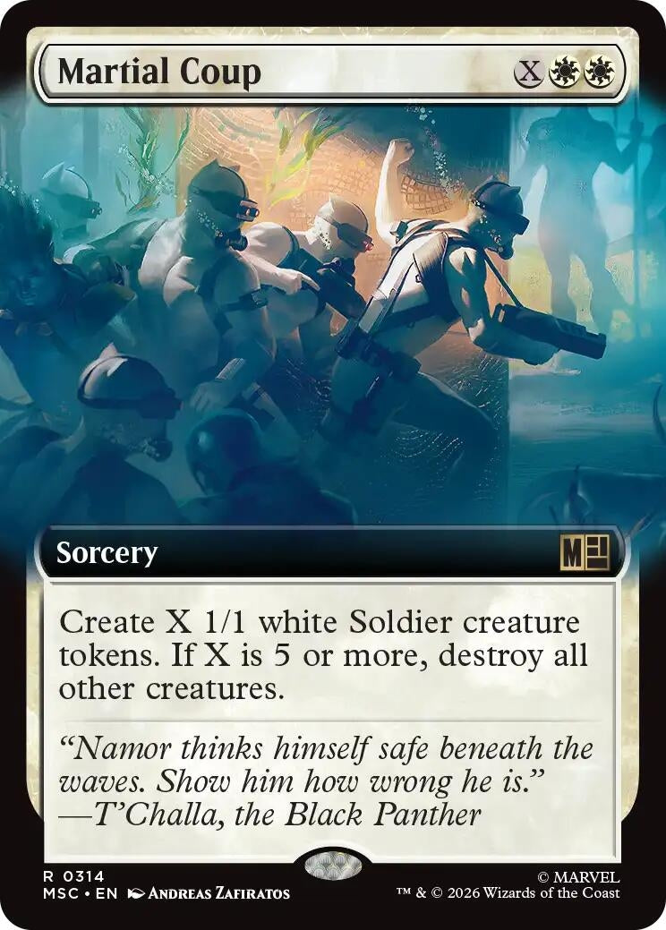 Martial Coup (Extended Art) (314) (MSC)