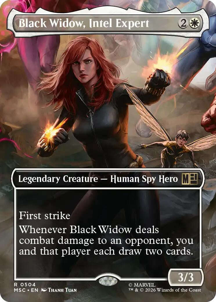 Black Widow, Intel Expert (Borderless) (504) (MSC)