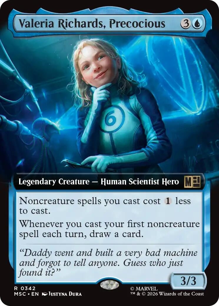 Valeria Richards, Precocious (Extended Art) (342) (MSC)
