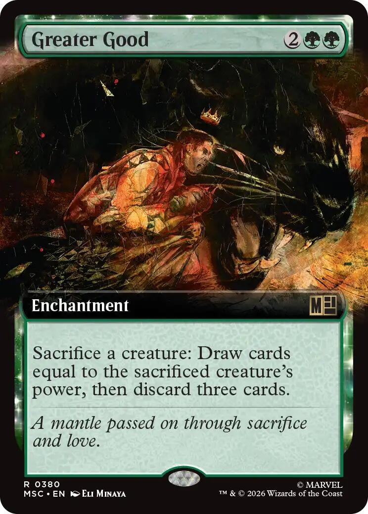 Greater Good (Extended Art) (380) (MSC)
