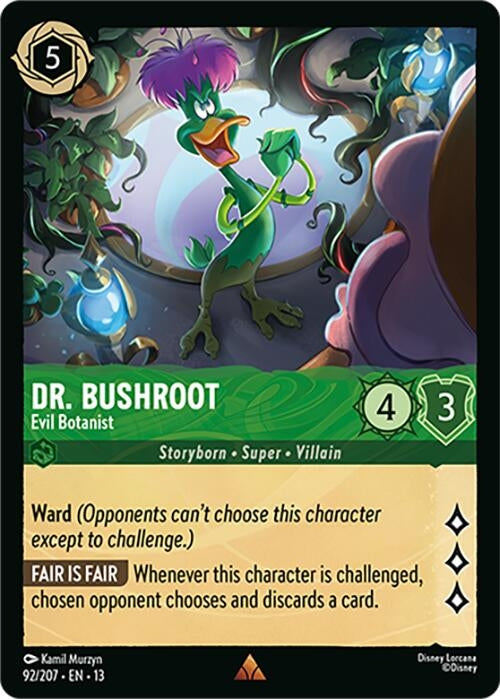 Dr. Bushroot - Evil Botanist (92/207) (13)