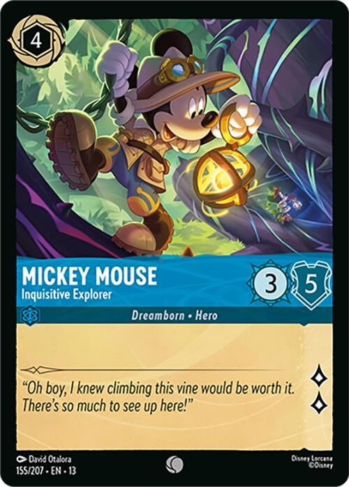 Mickey Mouse - Inquisitive Explorer (155/207) (13)