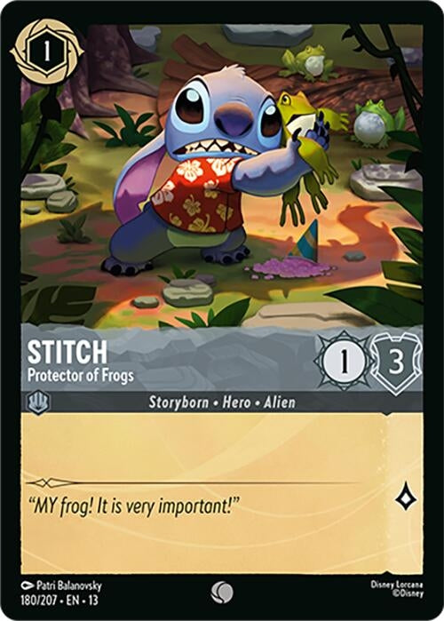 Stitch - Protector of Frogs (180/207) (13)