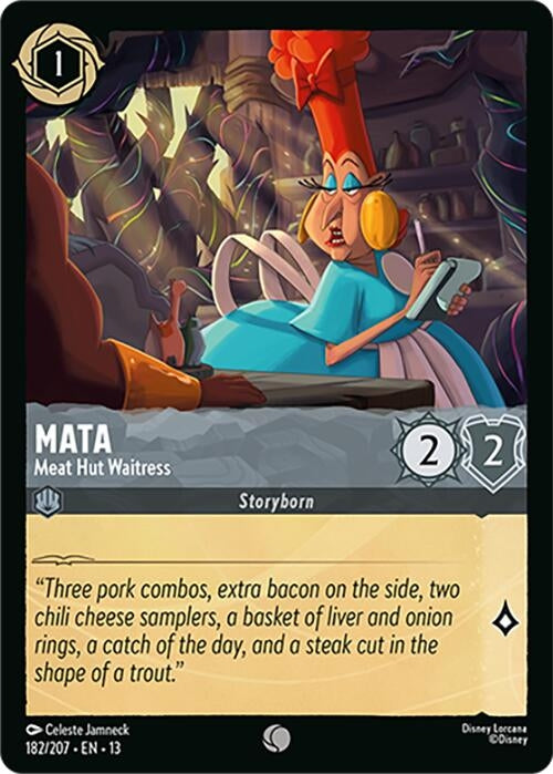 Mata - Meat Hut Waitress (182/207) (13)