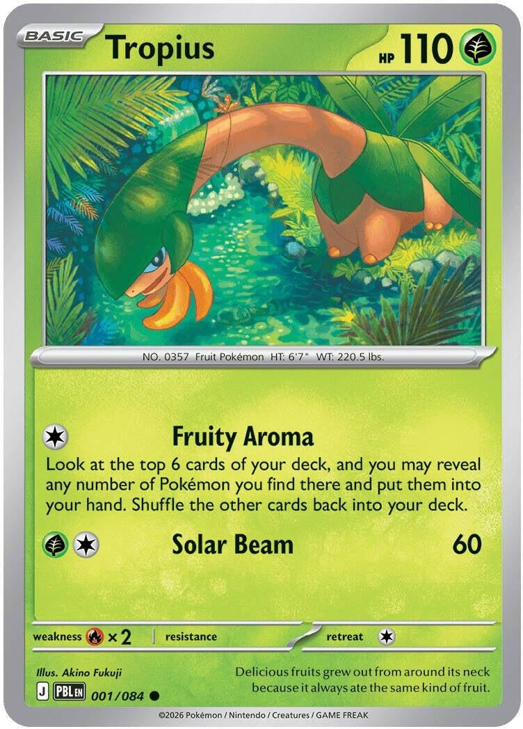 Tropius (001/084) (PBL)