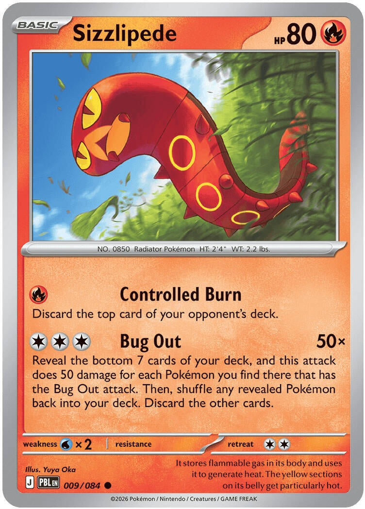 Sizzlipede (009/084) (PBL)