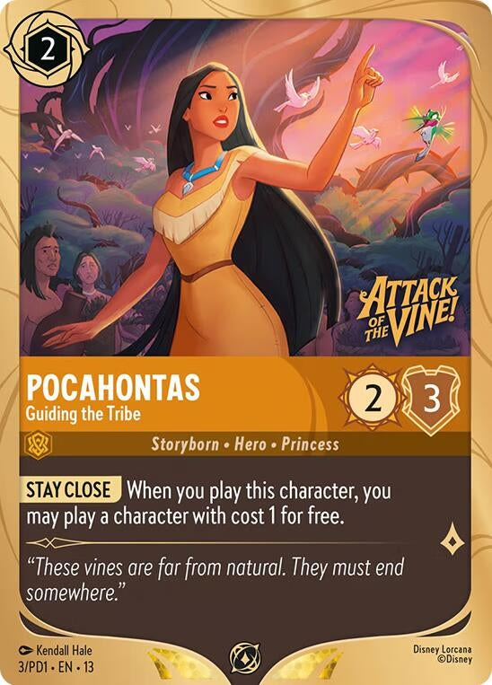 Pocahontas - Guiding the Tribe (3) (DLPC)