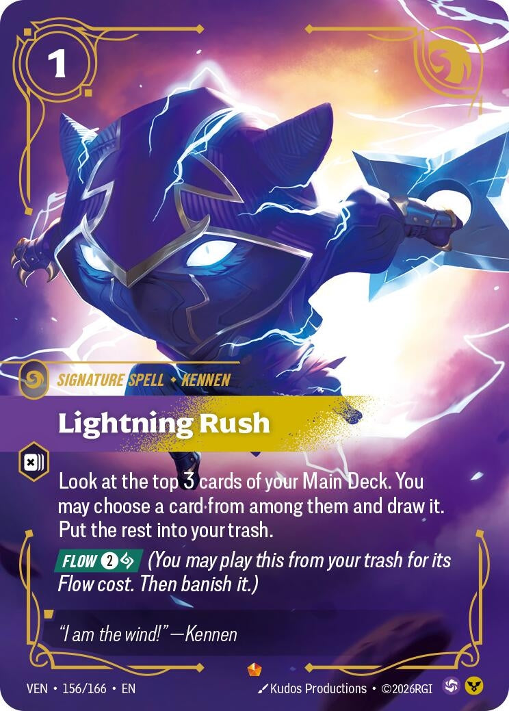 Lightning Rush (156/166) (VEN)