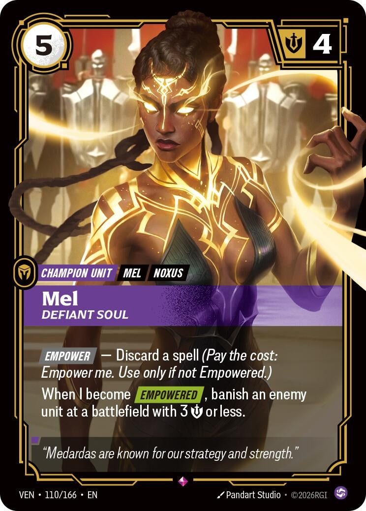 Mel, Defiant Soul (110/166) (VEN)