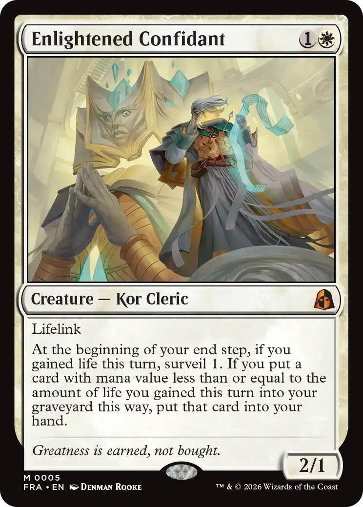 Enlightened Confidant (5) (FRA)