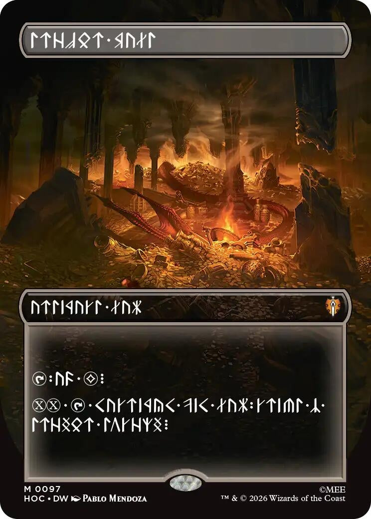 Treasure Vault (Borderless) (Dwarvish) (97) (HOC)