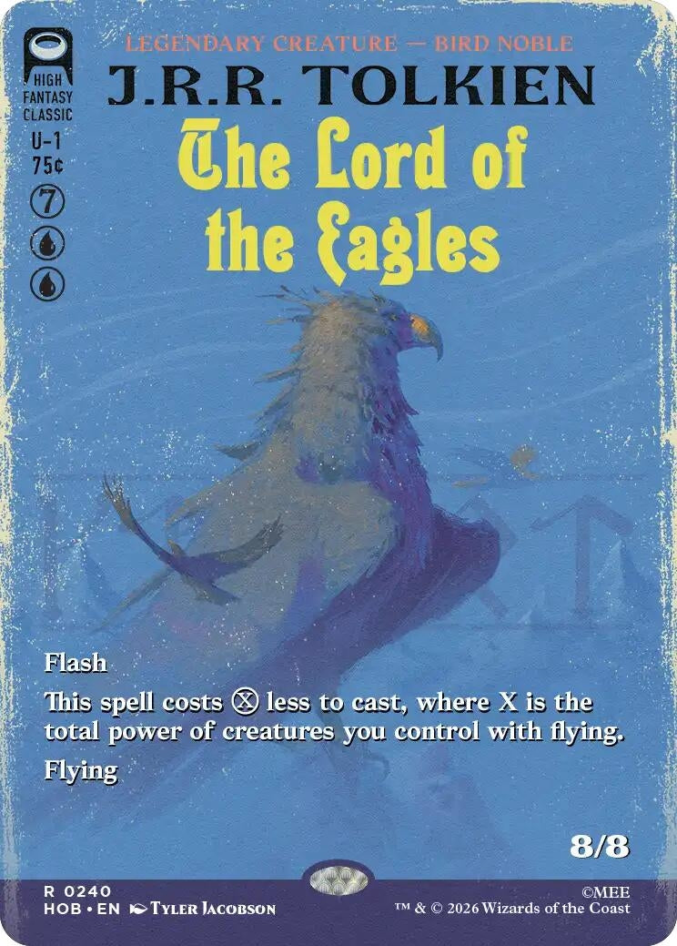 The Lord of the Eagles (Borderless) (240) (HOB)