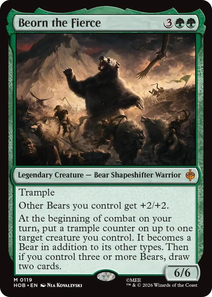 Beorn the Fierce (119) (HOB)