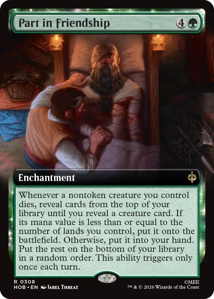 Part in Friendship (Extended Art) (308) (HOB)