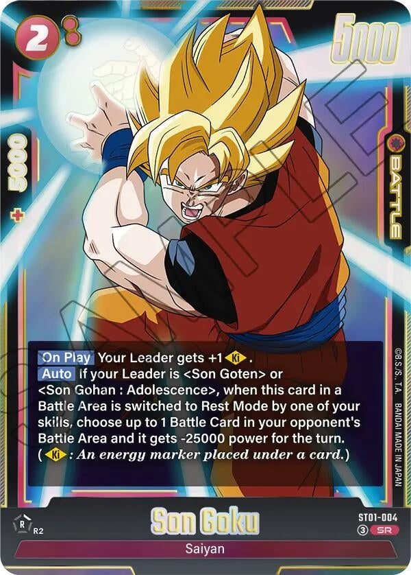 Son Goku - ST01-004 (ST01-004) (ST01)