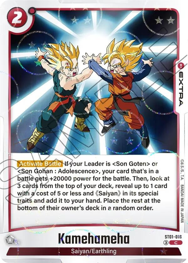 Kamehameha (Dragon Ball Pattern) (ST01-016) (ST01)