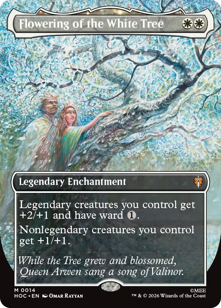 Flowering of the White Tree (Borderless) (14) (HOC)
