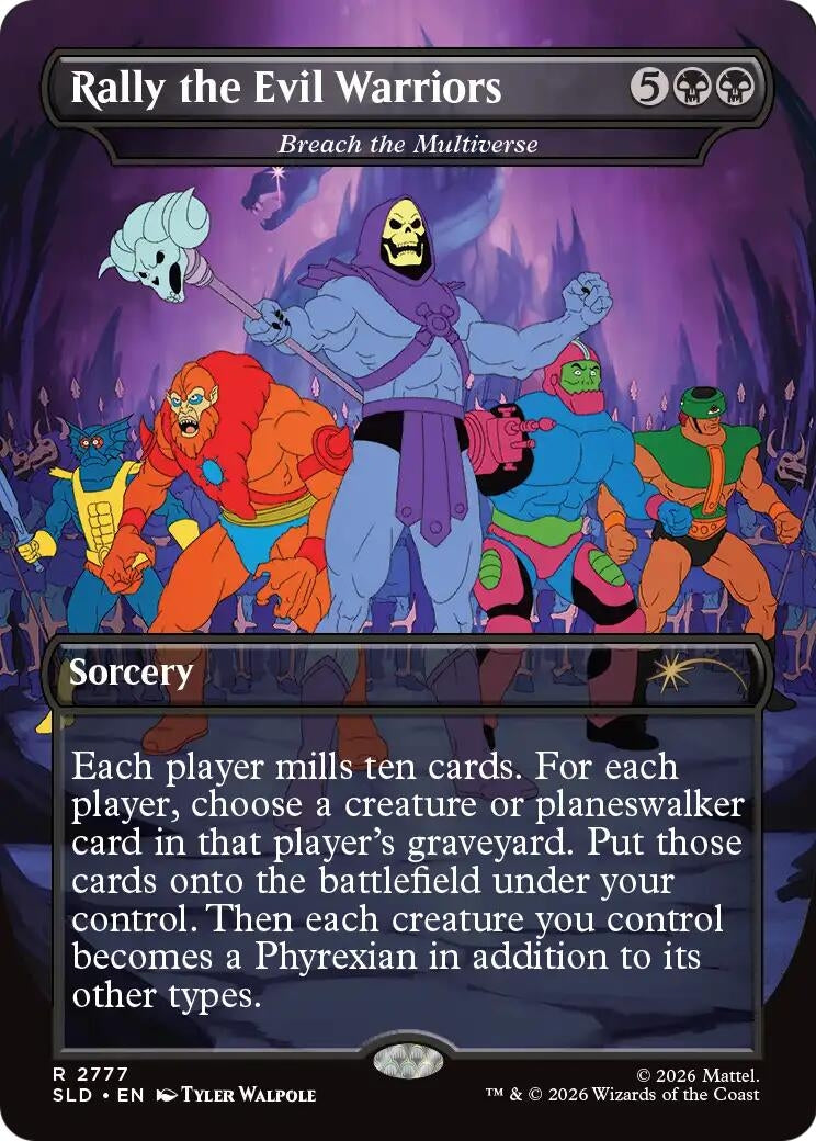 Rally the Evil Warriors - Breach the Multiverse (2777) (SLD)