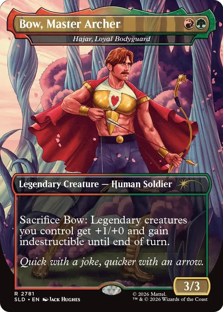 Bow, Master Archer - Hajar, Loyal Bodyguard (2781) (SLD)