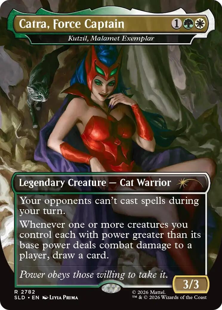 Catra, Force Captain - Kutzil, Malamet Exemplar (2782) (SLD)